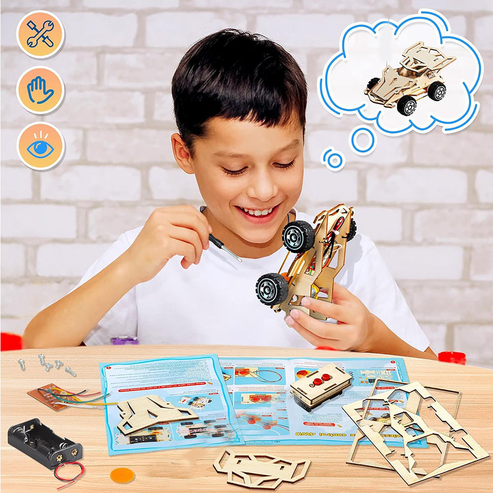 ZenMotion — DIY Wooden RC Racer