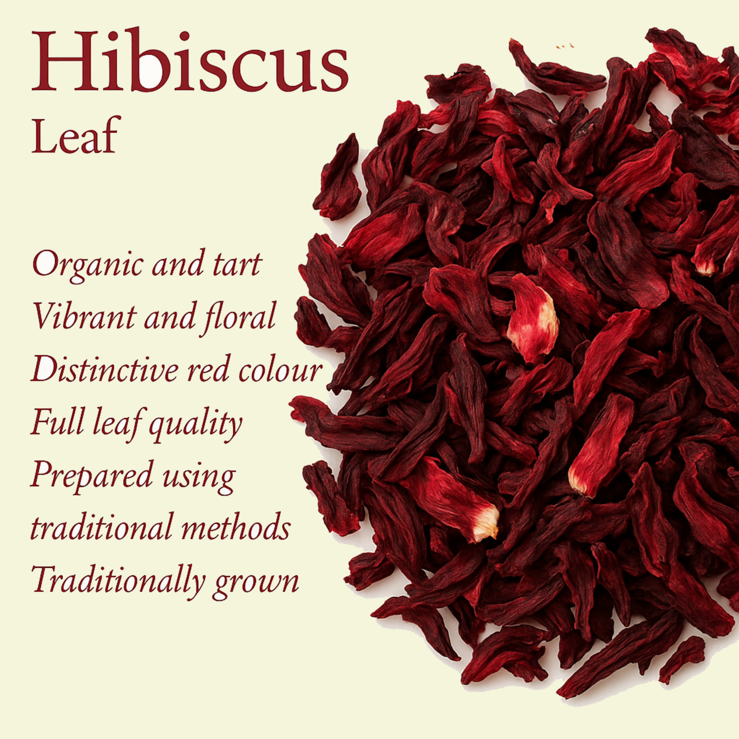 Hibiscus Flower Tea 20g bag